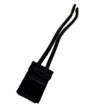 سوکت جعبه فیوز  کالسکه ای مشکی EM PART - تصویر 2